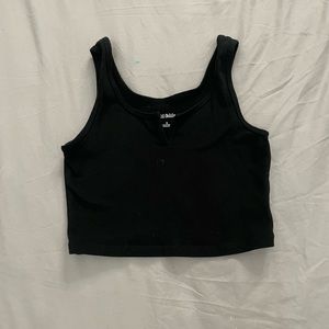 black crop top
